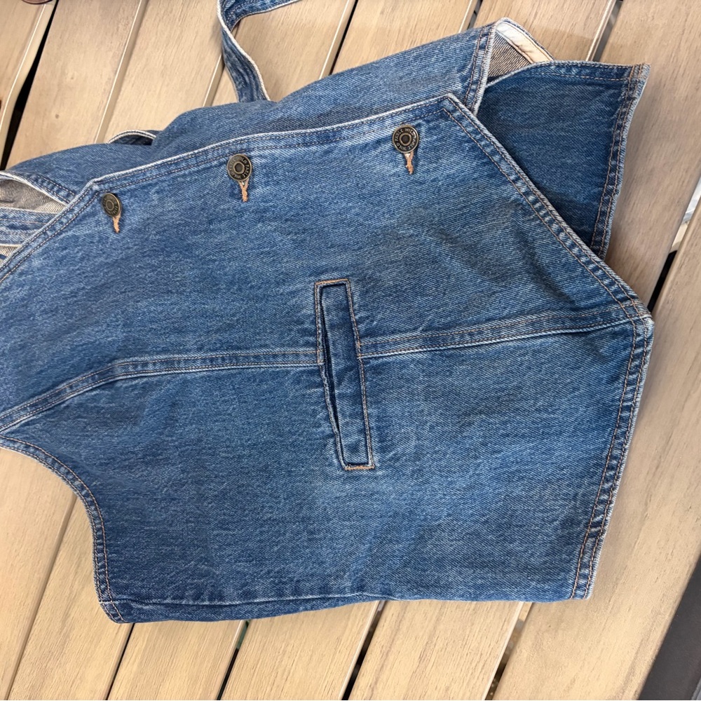 Open Back Jean Top - Picture 4 of 5